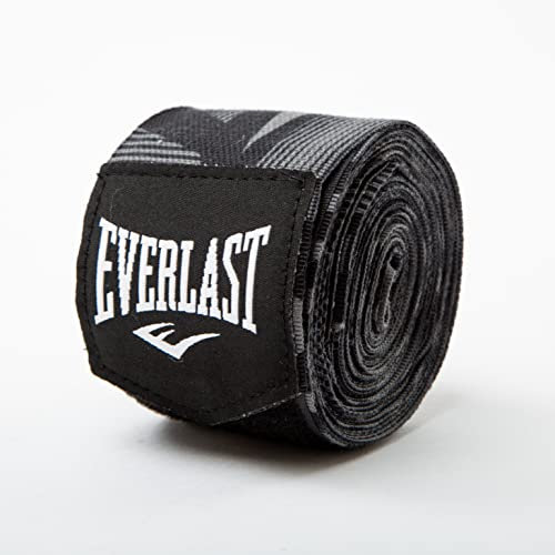 Everlast Unisex – Erwachsene Spark Handwraps 120 Box Equipment, Schwarz Geo
