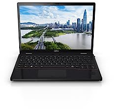 Fujitsu Tablet LIFEBOOK U5313X | Ordenador portátil convertible | 33,8 cm (13,3 pulgadas) WUXGA pantalla táctil | Intel Core i5-1335U | 16 GB de RAM, 256 GB SSD | Windows 11 Pro, color negro