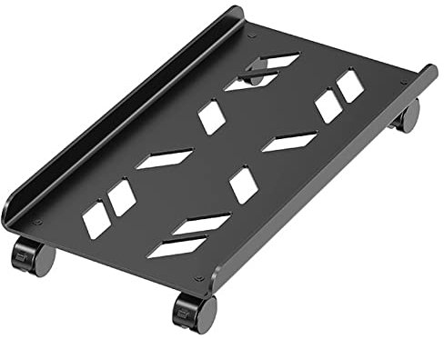 GYZSOPKUR Support de tour d'ordinateur, support d'ordinateur, Support de PC for sol, support de tour de PC Mobile en acier laminé à froid de 1,2 mm avec 4 roulettes for le bureau à domicile