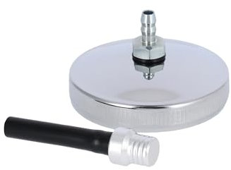 Tankdeckel mit Entlüftungsventil, Silber/Chrom - für Simson S50, S51, SR50, SR80, KR51 Schwalbe, SR4 Vogelserie - IWL