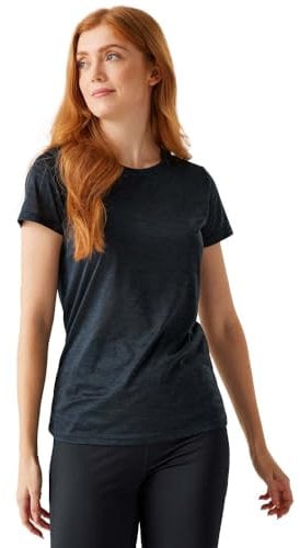 Regatta Damen Womens Fingal Edition Wicking Jersey Navy T-Shirt, 38