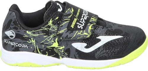 Joma - Super Copa JR 2401 Negro Indoor para: Niños Color: Negro Talla: 33