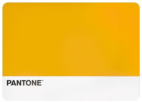 Pantone™ - Kleine Tischdecke Personalisiert Pantone, 1 Stück, Handwaschbare Tischset Platzsparend - Platzset mit Tischtuch wasserdichte Rechteckige Plastifizierte Anti-Flecken und Anti-Rutsch 45x30