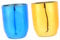 Abaodam 2St Würfelbecher Storage Boxes aufbwahrungs-Box trinkspiel glop KTV Zubehör ablagekasten Toy Martini-Gläser Seifenspender Küche Zubehör für Barspiele Würfel Zubehör Plastik Blue