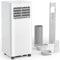 EUHOMY 10000 BTU Portable Air Conditioner | 4-in-1 Air Conditioning Unit (200-300 sq.ft) | Cool/Dehumidify/Ventilate/Sleep | 2-Speed & Energy Efficiency Class A | 300 m³/h Quiet (<50dB) | 24H Timer