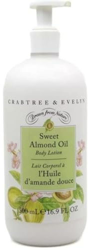 Crabtree EveIyn Sweet Almond Oil Body Lotion | 500mL With Pump