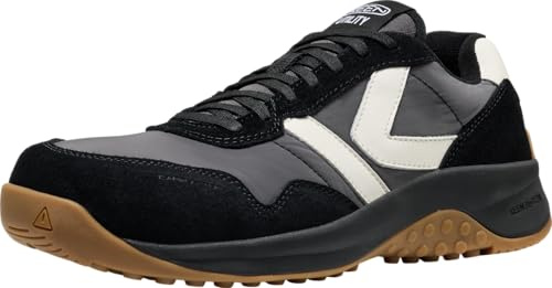 KEEN Utility Men's KS86 Composite Toe Low Height Non Slip Comfortable Work Shoes, Magnet/Gum, 7 EE