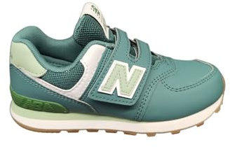 New Balance 574 Children's Shoes with Fastening Various Colours. Sizes 28 to 35, green, 32 EU