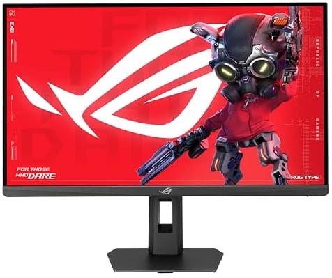 ASUS ROG STRIX XG27ACMES, Monitor Gaming da 27 Fast IPS, Nero | (2560x1440), 255Hz OC, 0.3ms (min.), ELMB Sync e Compatibile con G-Sync, USB Type-C, DisplayWidget Center,HDR, Gaming AI