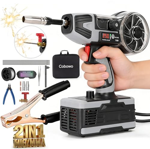 2 in 1 MIG and Stick Welder 250A Portable Handheld- Farm Auto Repair Home