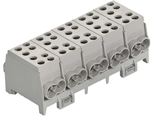 Pollmann Abzweigklemme HLAK 35-5/10 gr-S, grau, 1 Stück