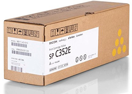 RICOH Print Cartridge Yellow SP C352E