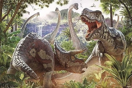 David Penfound Dinosaurier Kampf Maxi Poster,61 x 91.5 cm