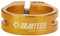 Drahtesel Fahrrad Sattelstütze, Sattel-klemme, Klemmring mit Schraubverbindung, Sattelstützenklemme (Gold, 31,8mm)