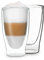 DUOS 2X 400ml doppelwandige Cocktail Thermogläser - Set, Latte Macchiato, Eistee