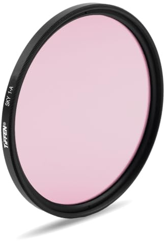 Tiffen 405SKY Sky 1A - Filtro UV (40,5 mm) | Reduce el tono azulado de la luz del día, útil para fotografía de paisajes y disparos a la sombra