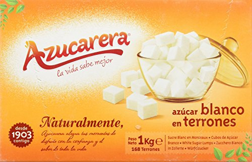 Sucrier - Sucre Blanc en Morceaux - 1 kg -, Paquet de 6