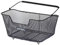 Basil Fahrradkorb Base L, Black, Maße 48 x 30 x 23 cm, 11223