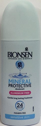 SIX PACKS of Bionsen Mineral Protective Deodorant Aluminium Free Pump Spray 100ml