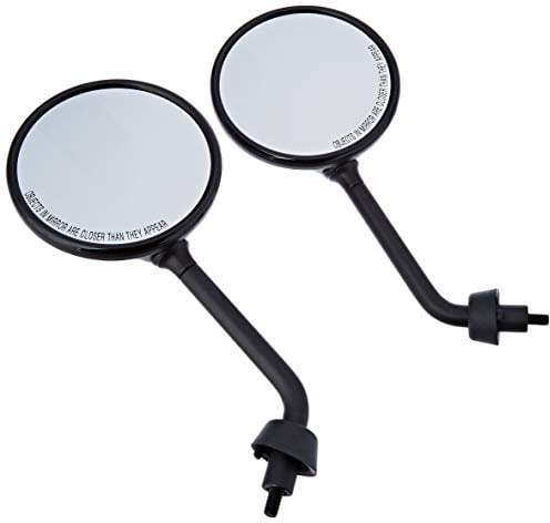 Vespa 34430 Spiegel Set für GTS, GTV, LXV, Kurz Schwarz M8