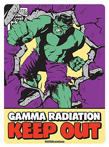 HMB Marvel - Hulk (Targa Metallica Piccola) Half Moon Merchandising Ufficiale