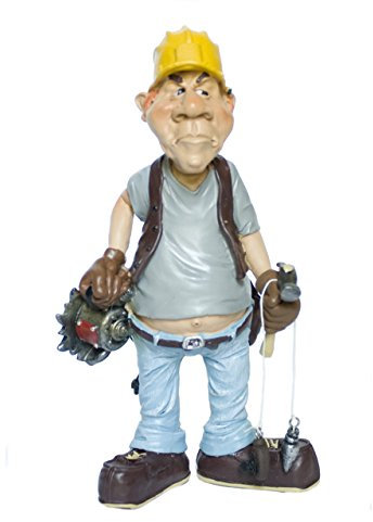 Les Alpes Zimmermann Bauarbeiter Berufsfigur Comicfigur witzig und ironisch der Reihe Funny Jobs