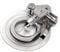 Chiloskit Pied presseur rond fantaisie pour machine à coudre Brother Singer Pfaff 3700L/5021L