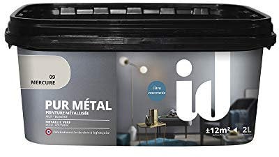 Peinture décorative PUR METAL 2L MERCURE - ID Paris
