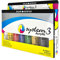 Daler-Rowney System3 59ml Acrylic Paint Selection Set, 8 x Assorted Vibrant Colours, Multi-Surface, Ideal for Professional Artists & Students