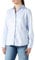 Seidensticker Damen City Langarm Slim Fit Hemdblusenkragen Bügelleicht Bluse, Bleu, 38 EU