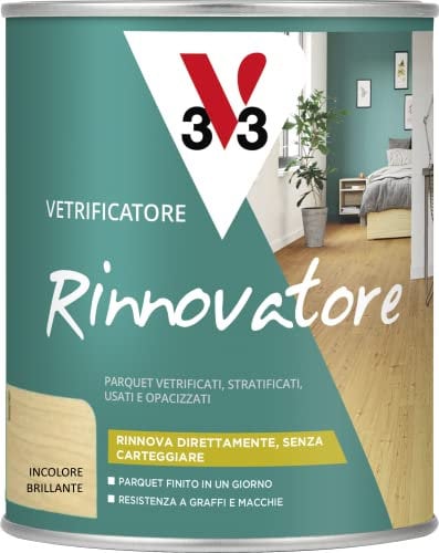 V33 Vetrificatore Rinnovatore Brillante Incolore 0,75 L