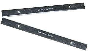 2PCS 210x16.5x1.5mm HSS-Hobelblätter für TH-SP 204 TC-SP 204 Hobel 210mm Hobelmesser Holzbearbeitungswerkzeugteile ZRONG