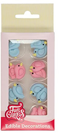 FunCakes Zucker Dekorationen Liebesvögel Set/16