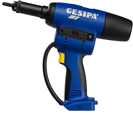 GESIPA FireBird Pro 1679668 - Rivetto cieco a batteria 15000 N, corsa 10 mm, motore brushless, senza batteria)
