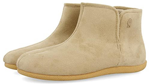 HOT POTATOES Damen Sifjord Hausschuh, beige, 38 EU