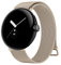 Tobfit Cinturino magnetico in acciaio inox per Google Pixel Watch 1/2, cinturino di ricambio per uomo e donna (champagne)