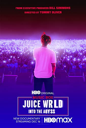 Juice WRLD Into the Abyss Poster A0 - Filmkunstposter in verschiedenen Größen für Wohn- oder Schlafzimmerideen. Randlose Kultfilmbilder, klassische ikonische 70er, 80er, 90er Jahre, Vintage-Retro-Wan
