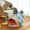 Gehanico Hai Katzenbett Hundehaus Katzenbett Höhle Haustierbett Katzenbetten Katzen höhle katzenbox Katze kallax Super weich und warm (S)