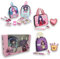 #sbabam Funny Box Santoro Gorjuss Kleine Tasche, Bunte Mini-Handtasche für Mädchen mit Zubehör inklusive, 2 Stück, Hier Finden Sie Bleistifte, Aufkleber, Notizbücher, Stempel für Kinder und mehr