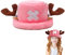 bechoanigel Anime Cosplay Hut, One Piece Chopper-Mütze, Anime Cartoon Hat, Winterplüschmütze, Süße Hüte Warm und Bequem, Cosplay Party Geburtstag Plüschmütze, Rosa Hüte für Erwachsene und Kinder