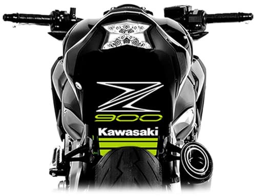 Radlauf-Aufkleber, Z-STREET EVO, kompatibel mit Kawasaki Z900/Z900E (Candy Yellow Green)