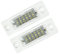 Ynzeyx Number Plate Light, 2Pcs WaterProof LED Rear License Plate Lamps Taillight Compatible with V-W T5 Touran Jetta Passat Caddy Golf Plus Transporter Skoda