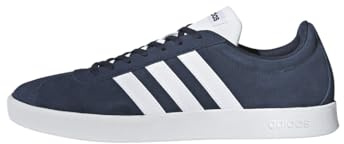 adidas Herren VL COURT 2.0 SHOES, Navy / Cloud White / Cloud White, 42 2/3 EU