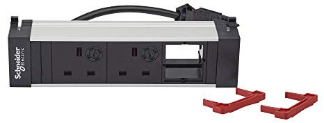 Schneider Electric Mita INS92210 Double prise de courant avec module sélectionné