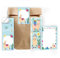 Junapack 6 Lesezeichen + 6 Mini-Notizblöcke + 6 Geschenktüten (Natur) + 6 Aufkleber Lama Mitgebsel Gastgeschenk beim Kindergeburtstag Mädchen