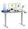 FLEXISPOT Höhenverstellbarer Schreibtisch Elektrisch, 3-Fach Teleskop & Dual-Motor, Belastbarkeit 160 KG, Bürotisch mit Memory-Funktion&Anti-Kollisionssystem(180 x 80 cm Weiß, Gestell Grau)