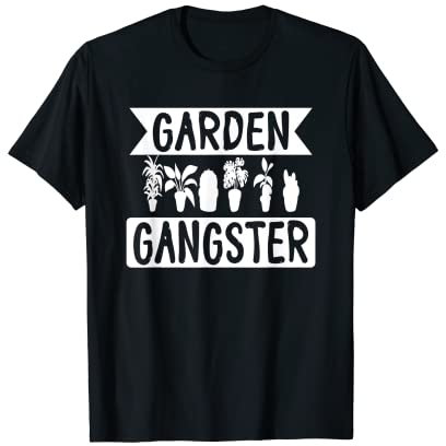 Gangster - Recogedor de jardín para hierba natural Camiseta