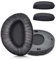 XBERSTAR Replacement Ear Pads for Sennheiser RS160 Earpads for Sennheiser RS170 Ear Cushion for Sennheiser RS180 Headphone Earpads (Leather earpad +Headband)