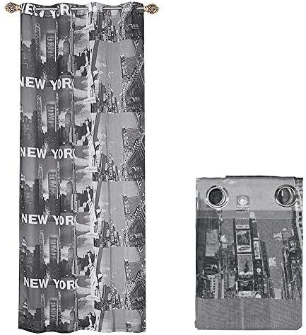 Generico Tenda Porta Finestra Casa 1 Pannello 140x290 Filtrante Occhielli Acciaio Mod.TENDA NEW YORK 1 CONF