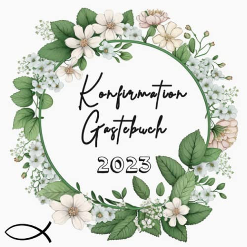 gästebuch konfirmation 2023: Geschenke für Mädchen Erinnerungsalbum Deko Tolle Geschenkidee zur Konfirmation